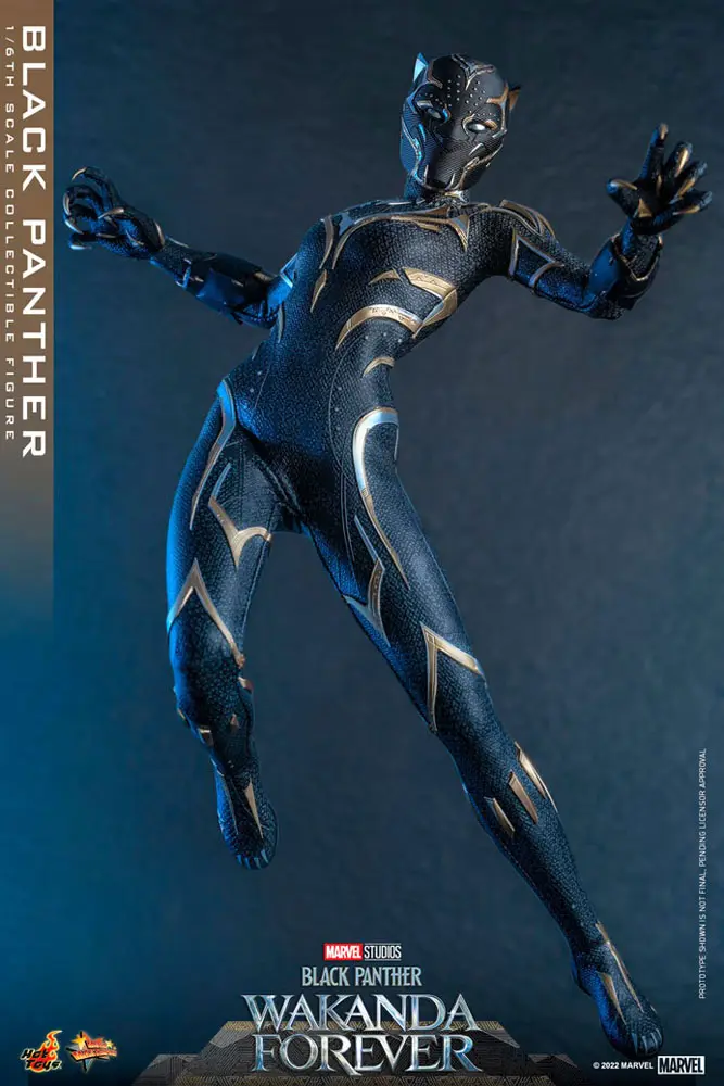 Black Panther: Wakanda Forever Movie Masterpiece akcijska figura 1/6 Black Panther 28 cm fotografija izdelka