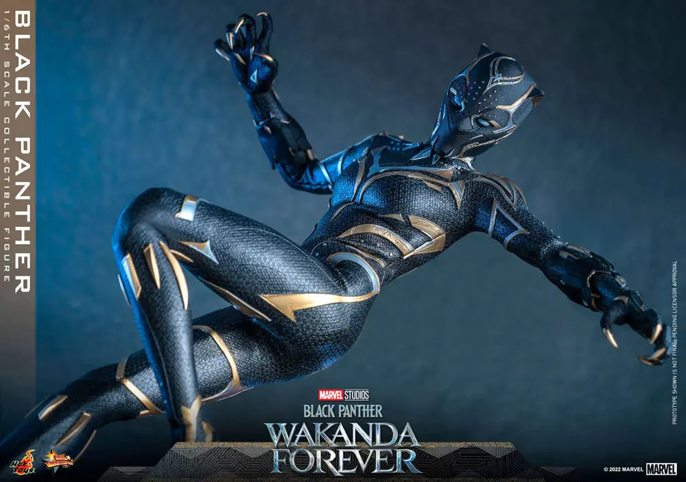 Black Panther: Wakanda Forever Movie Masterpiece akcijska figura 1/6 Black Panther 28 cm fotografija izdelka