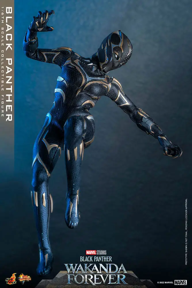 Black Panther: Wakanda Forever Movie Masterpiece akcijska figura 1/6 Black Panther 28 cm fotografija izdelka