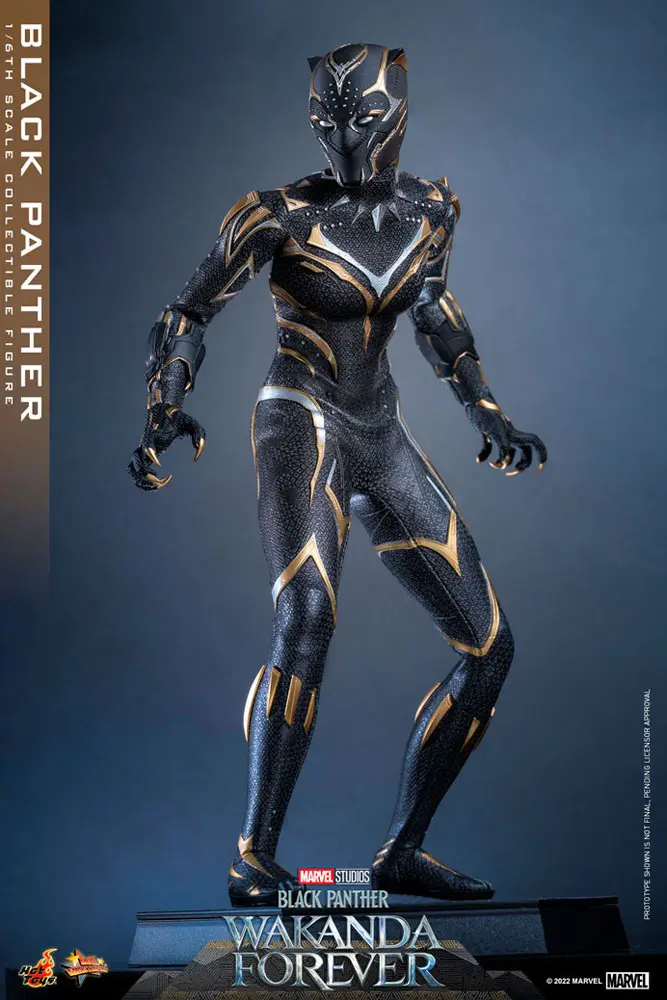 Black Panther: Wakanda Forever Movie Masterpiece akcijska figura 1/6 Black Panther 28 cm fotografija izdelka