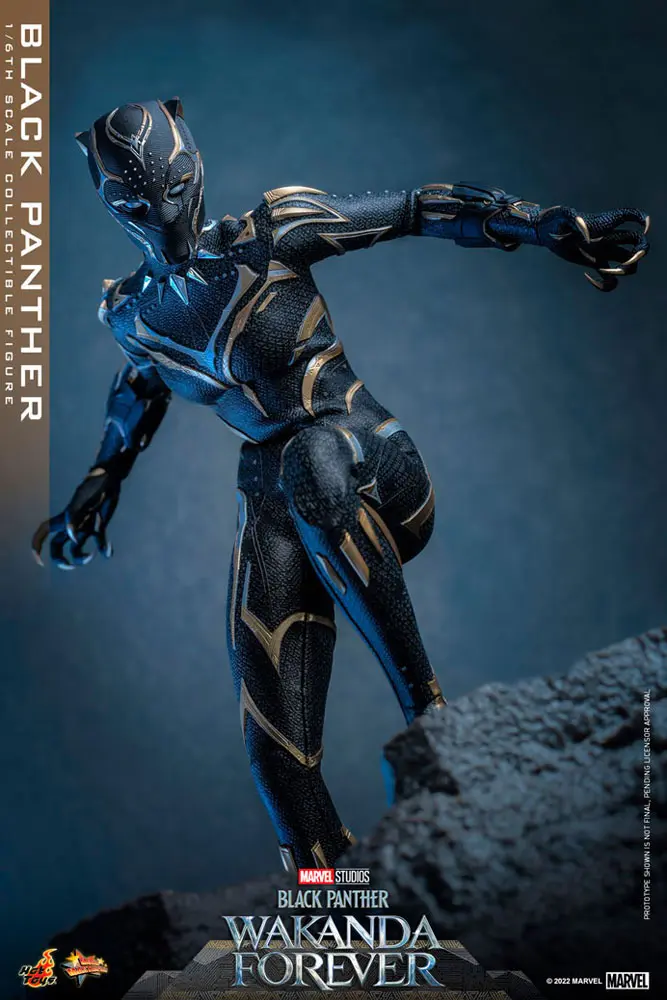 Black Panther: Wakanda Forever Movie Masterpiece akcijska figura 1/6 Black Panther 28 cm fotografija izdelka