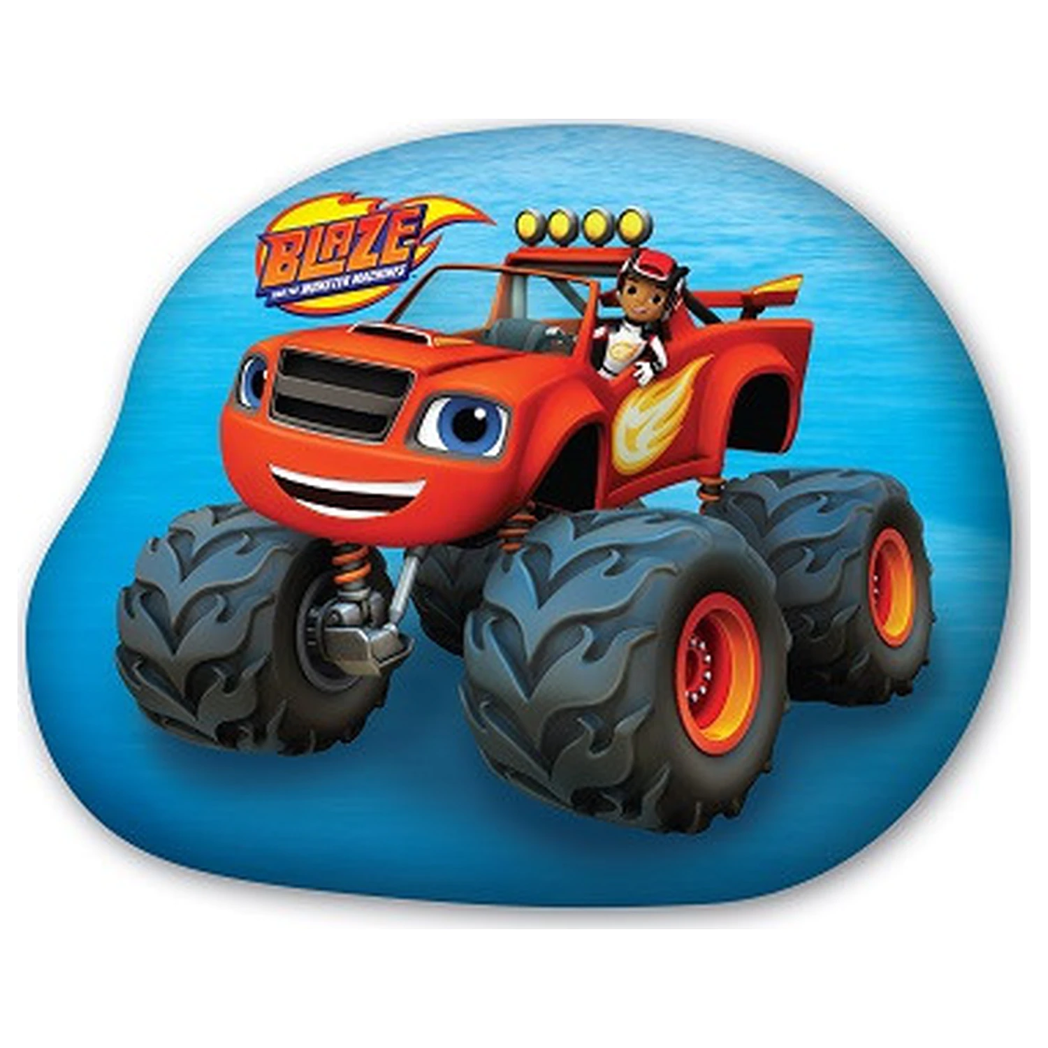 Blaze and the Monster Machines Turbo Wheels Oblikovana blazina, okrasna blazina fotografija izdelka