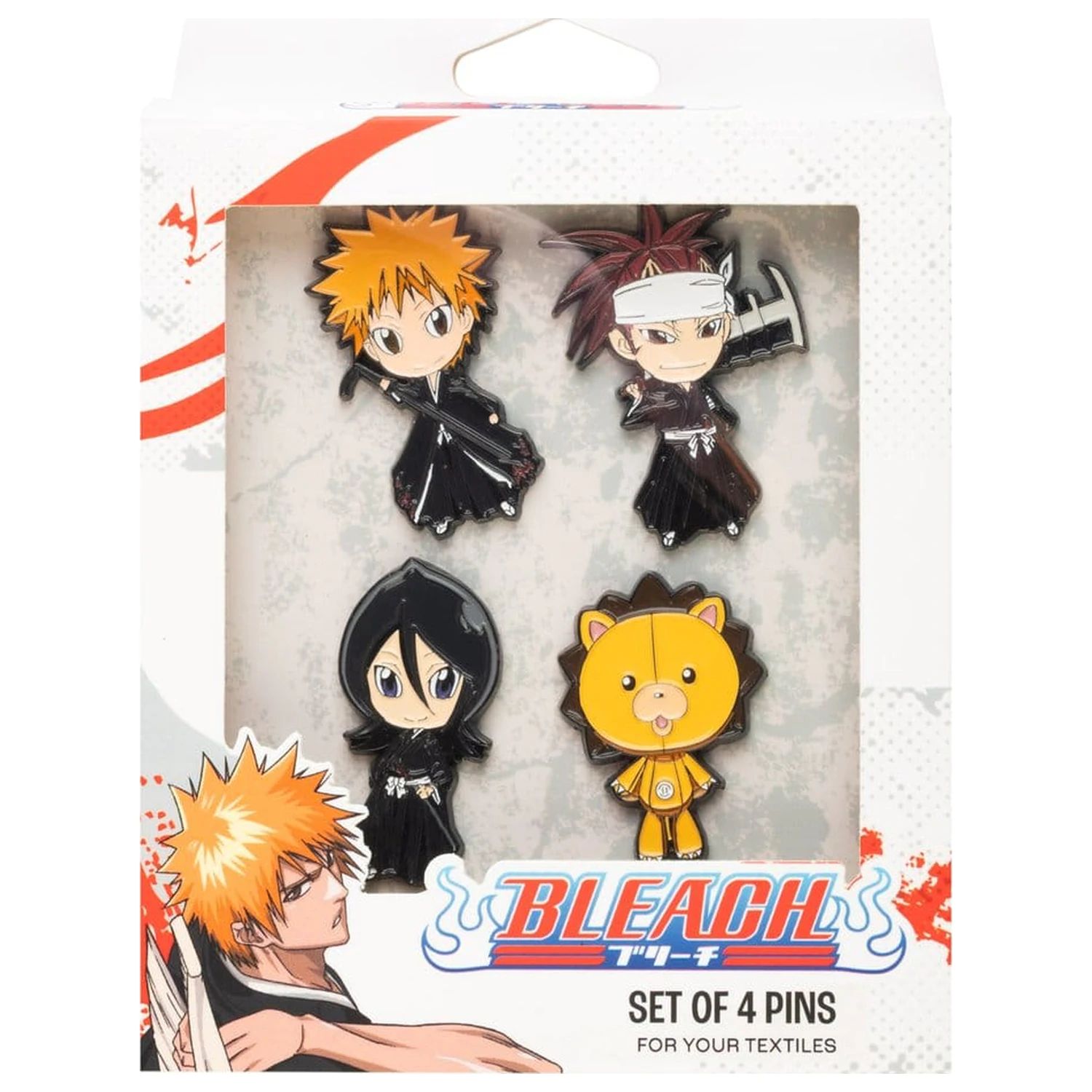 Bleach Pin značke set 4/kompleta 4 fotografija izdelka