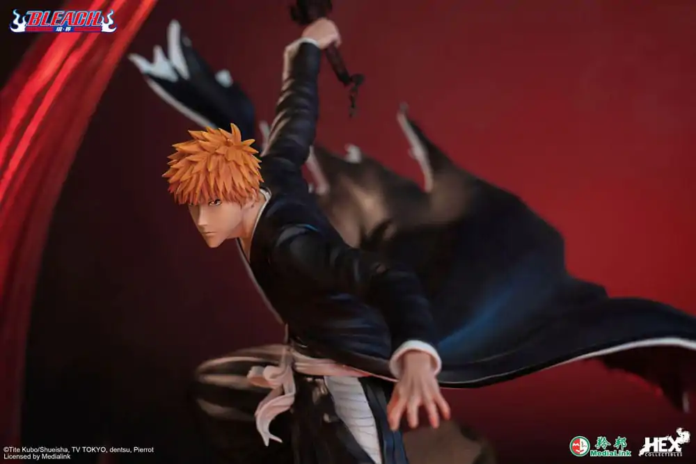 Bleach Elite Dynamic Kip 1/6 Ichigo Kurosaki 51 cm fotografija izdelka