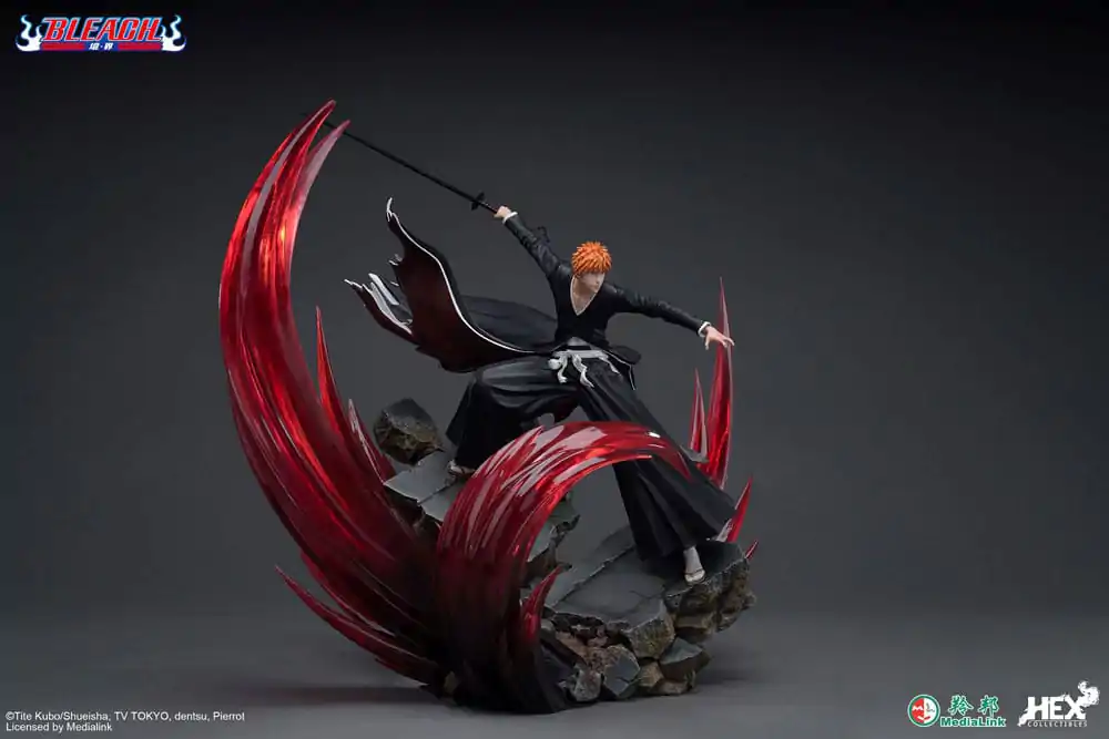Bleach Elite Dynamic Kip 1/6 Ichigo Kurosaki 51 cm fotografija izdelka