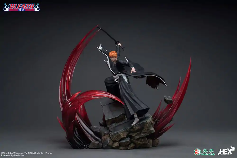 Bleach Elite Dynamic Kip 1/6 Ichigo Kurosaki 51 cm fotografija izdelka