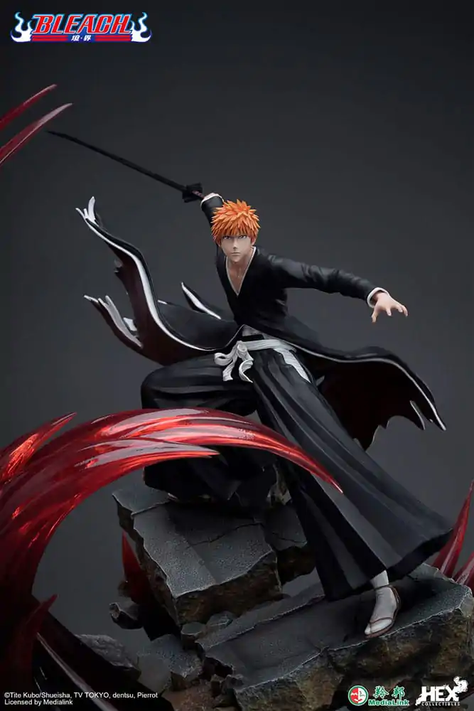 Bleach Elite Dynamic Kip 1/6 Ichigo Kurosaki 51 cm fotografija izdelka