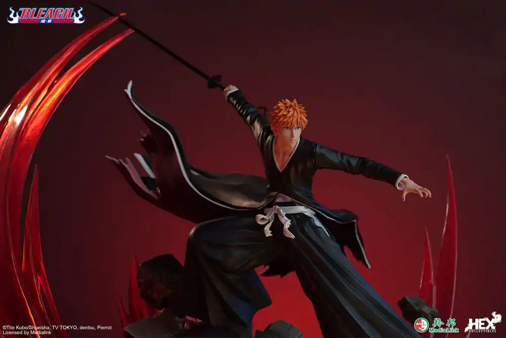 Bleach Elite Dynamic Kip 1/6 Ichigo Kurosaki 51 cm fotografija izdelka