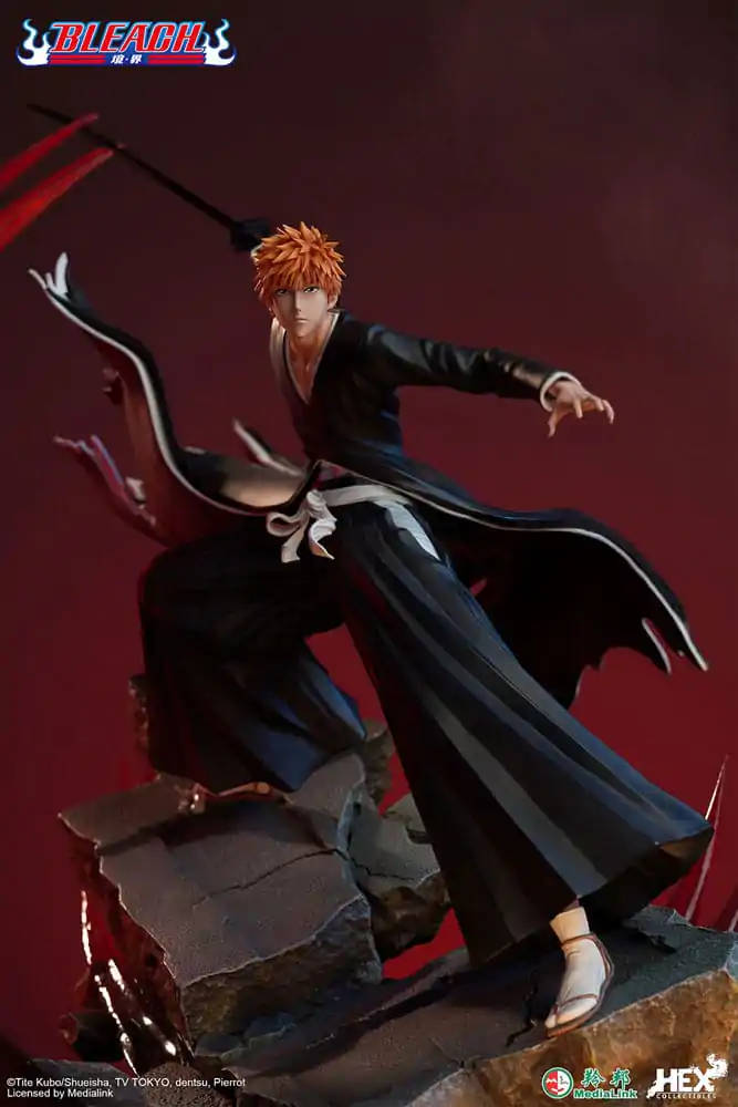 Bleach Elite Dynamic Kip 1/6 Ichigo Kurosaki 51 cm fotografija izdelka