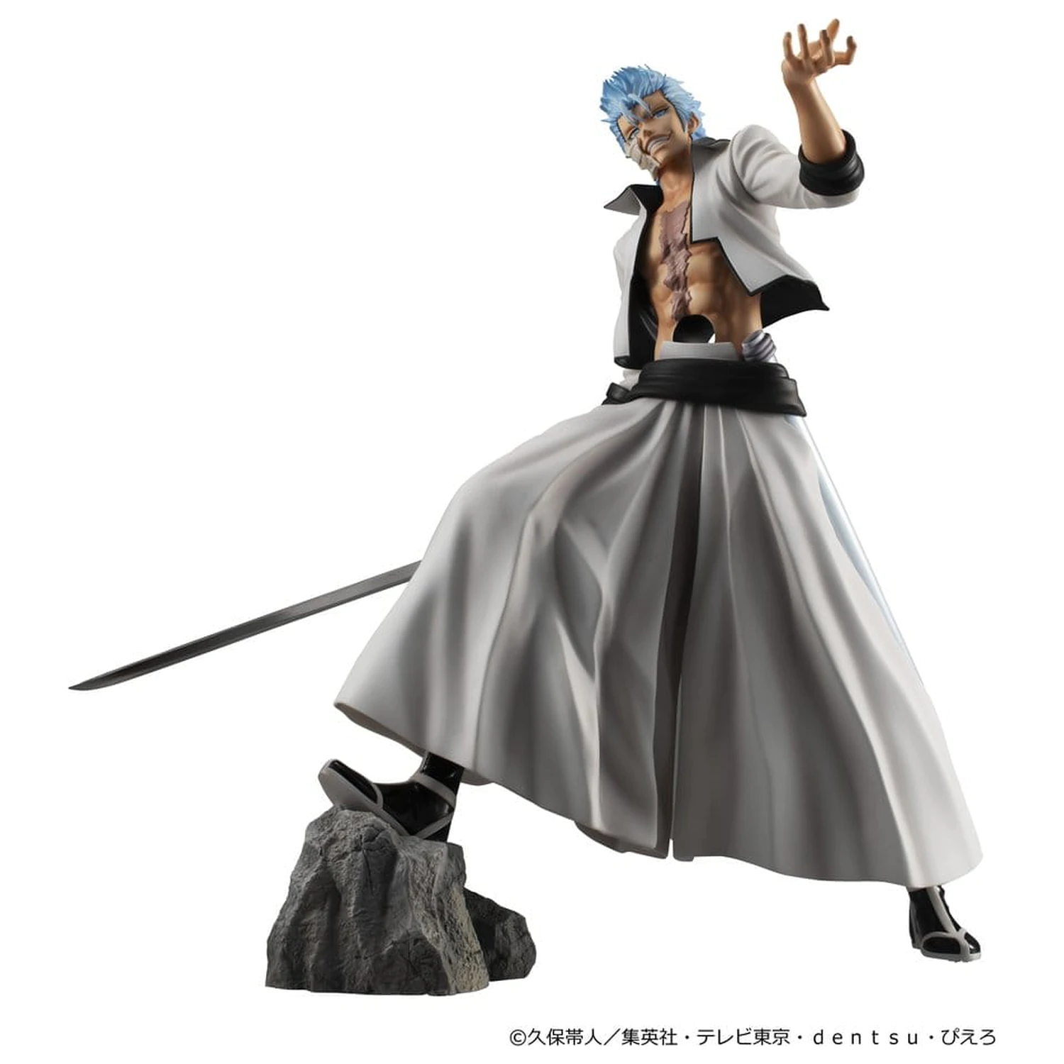 Bleach G.E.M. Series PVC figura Grimmjow Jaegerjaquez 25 cm (Ponavljanje) fotografija izdelka