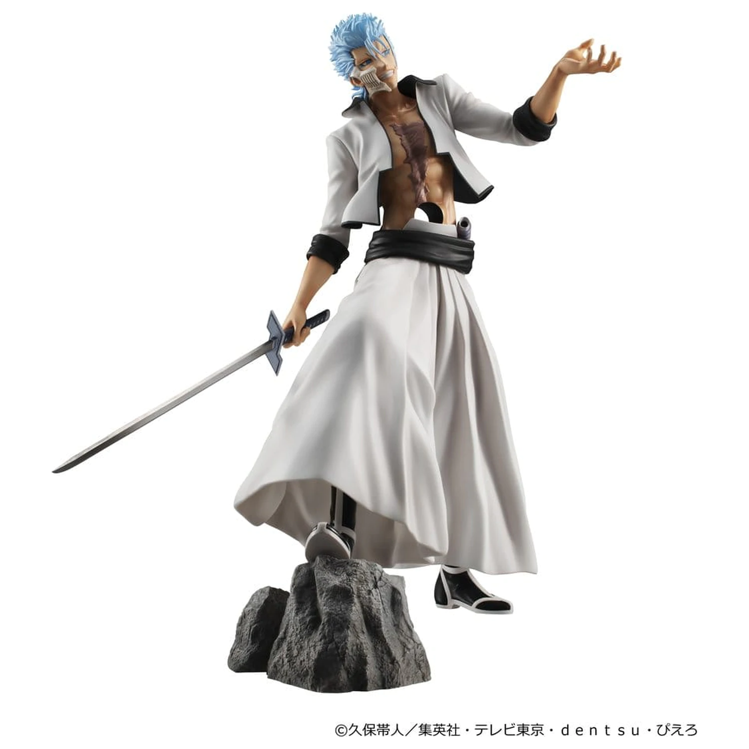 Bleach G.E.M. Series PVC figura Grimmjow Jaegerjaquez 25 cm (Ponavljanje) fotografija izdelka