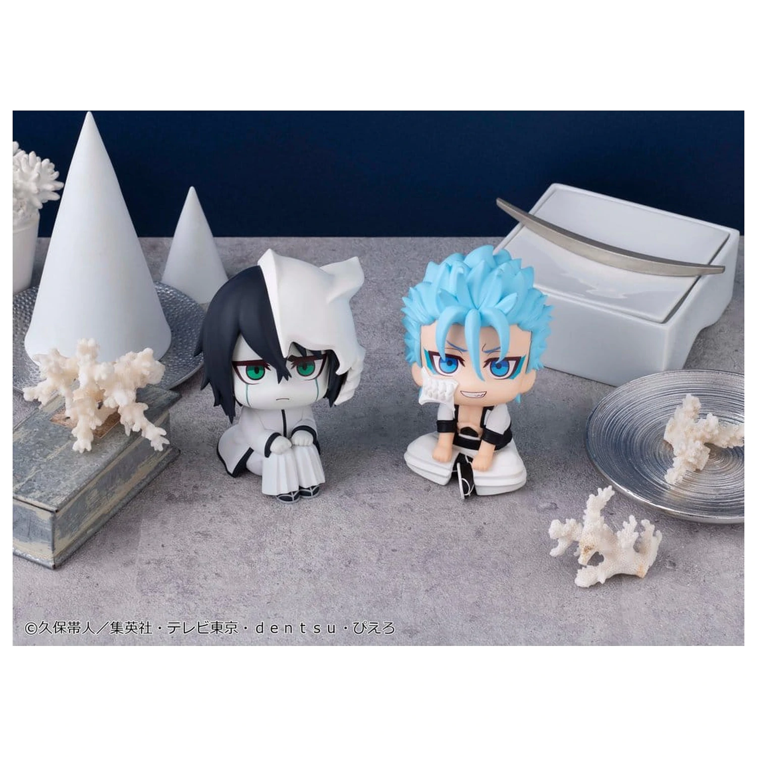 Bleach Look Up PVC figurici, pakiranje po 2 Ulquiorra Cifer & Grimmjow Jaegerjaquez (z darilom) 11 cm fotografija izdelka