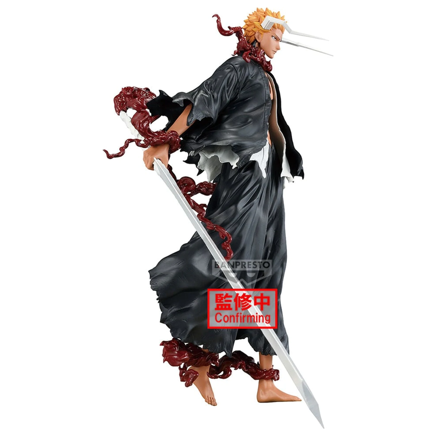 Bleach Maximatic Ichigo Kurosaki Blood Chains figura 23cm fotografija izdelka