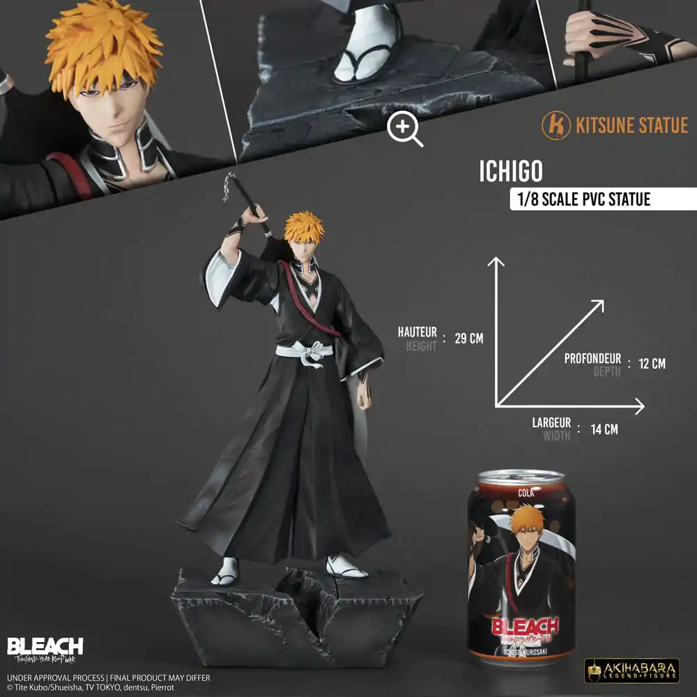 Bleach: Thousand-Year Blood War figura PVC kip 1/8 Ichigo 29 cm fotografija izdelka