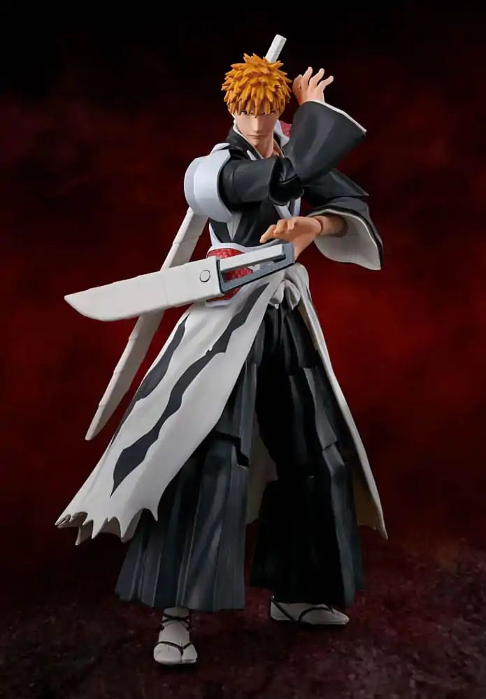 Bleach: Thousand-Year Blood War S.H. Figuarts akcijska figura Ichigo Kurosaki Dual Zangetsu 16 cm fotografija izdelka