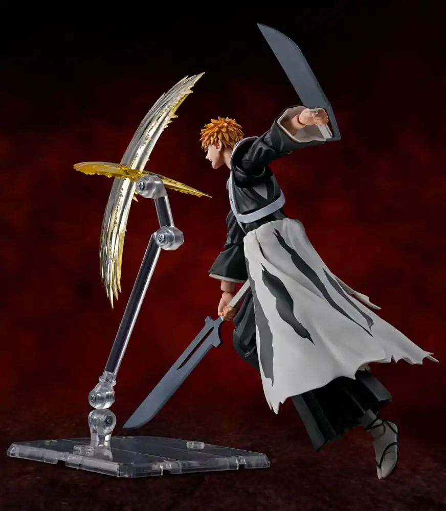 Bleach: Thousand-Year Blood War S.H. Figuarts akcijska figura Ichigo Kurosaki Dual Zangetsu 16 cm fotografija izdelka