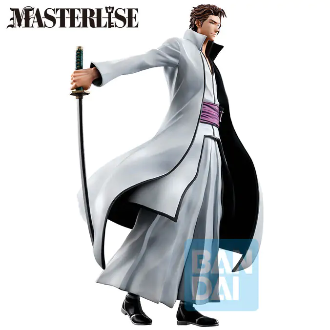 Bleach Thousand Year Blood War Sosuke Aizen Stirring Souls Vol.1 Ichibansho figura 25 cm fotografija izdelka