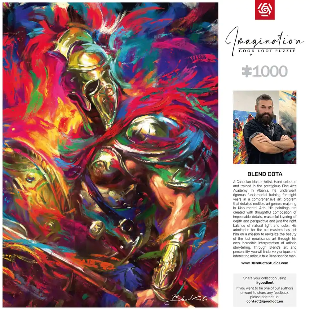 Blend Cota sestavljanka The Illyrian Warrior (1000 kosov) fotografija izdelka