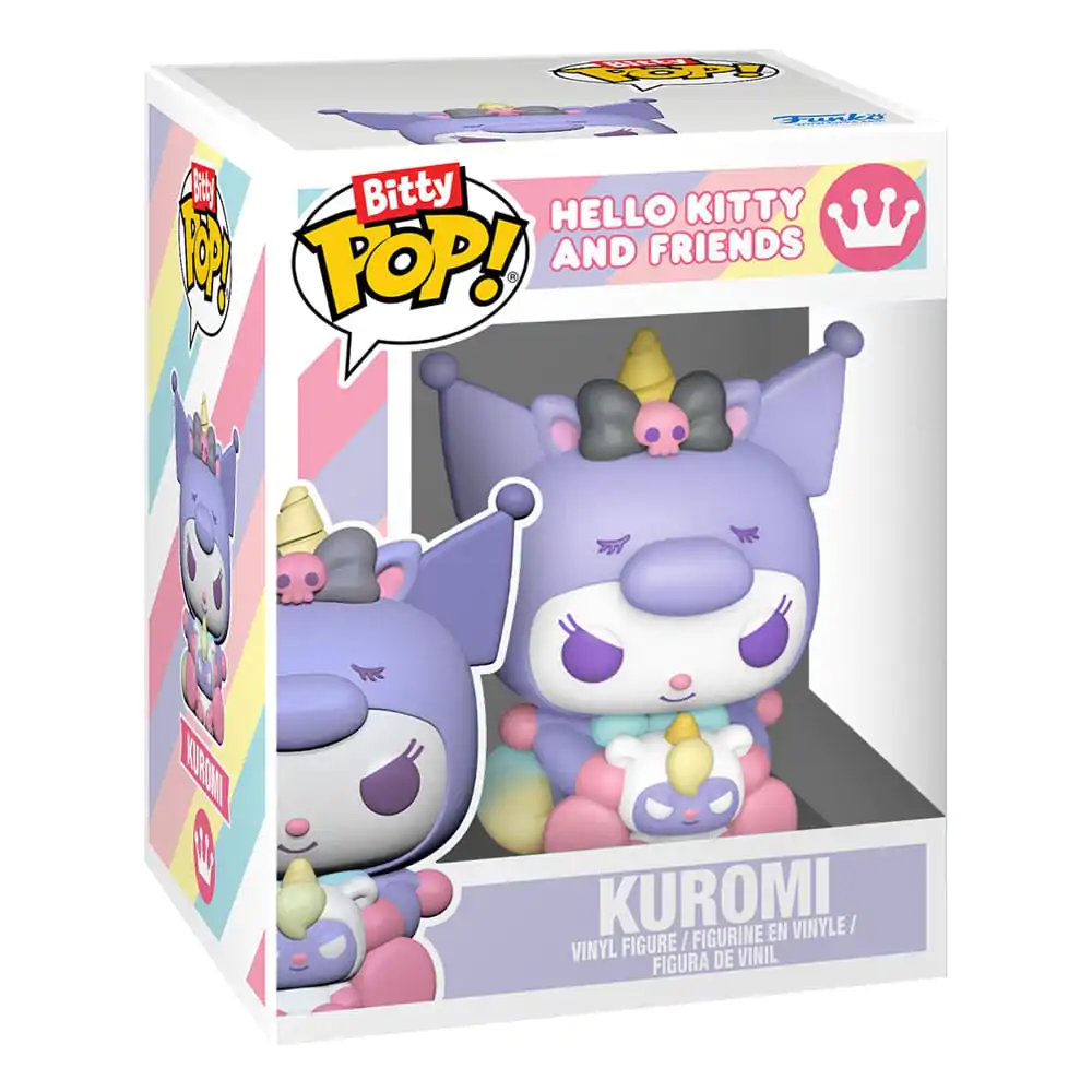 Bitty Funko POP Hello Kitty and Friends Vinilna Figura 4-Pack Kuromi fotografija izdelka