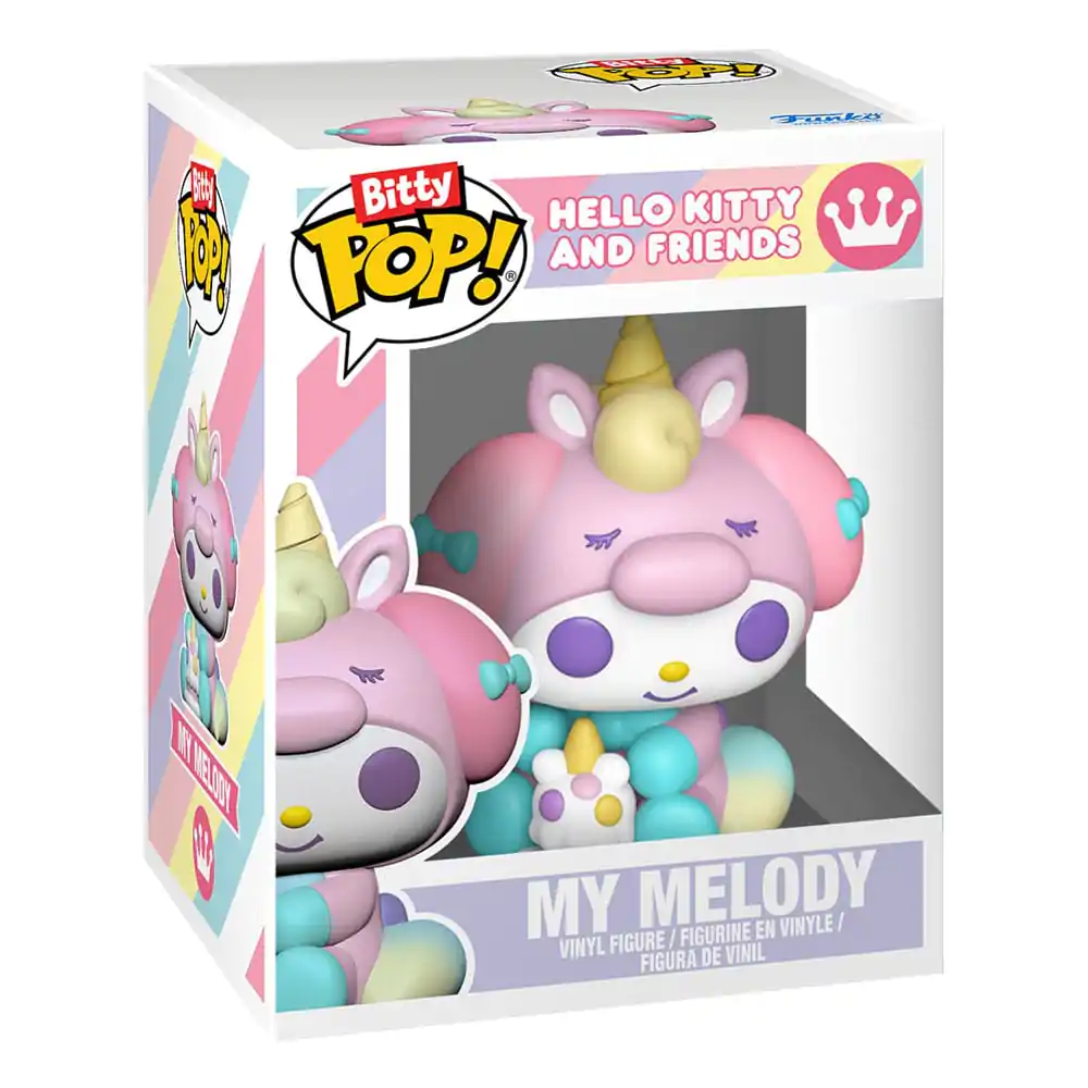 Bitty Funko POP Hello Kitty and Friends Vinilna Figura 4-Pack Kuromi fotografija izdelka