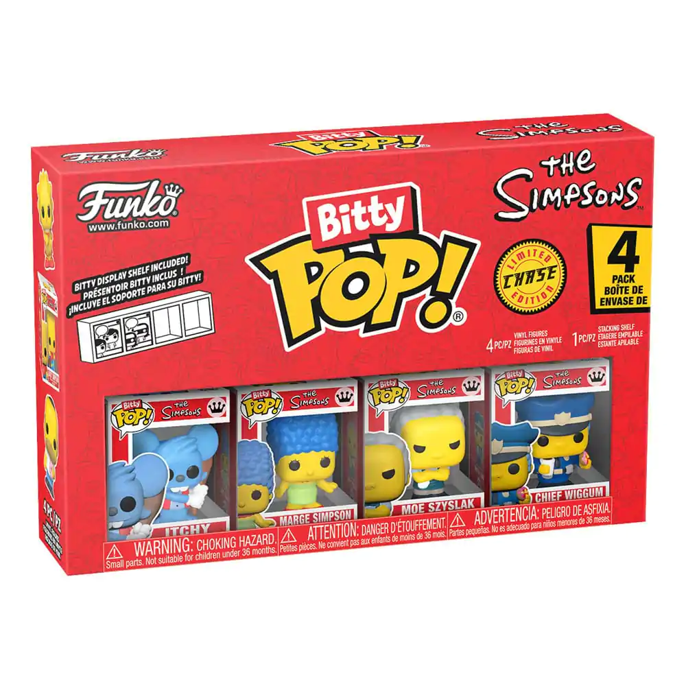 Bitty Funko POP The Simpsons Vinil Figura Paket s 4 Itchy fotografija izdelka