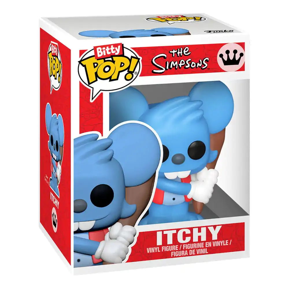 Bitty Funko POP The Simpsons Vinil Figura Paket s 4 Itchy fotografija izdelka