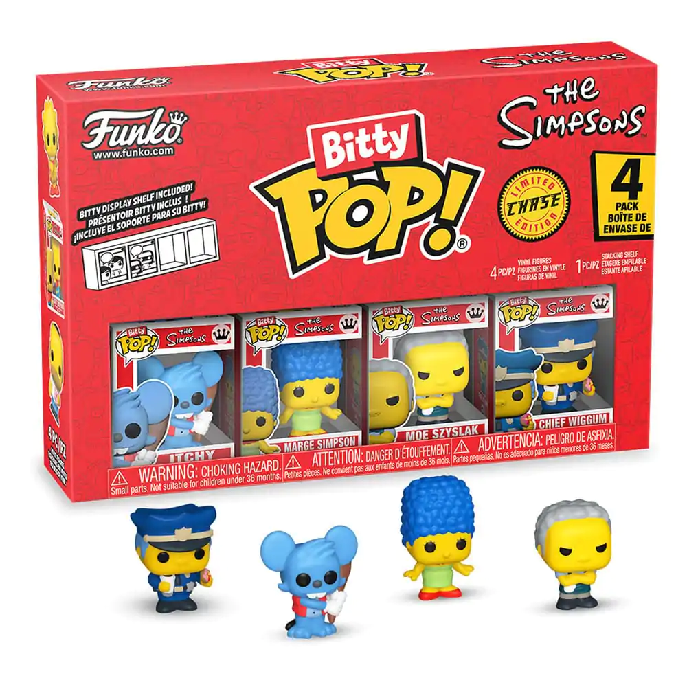 Bitty Funko POP The Simpsons Vinil Figura Paket s 4 Itchy fotografija izdelka