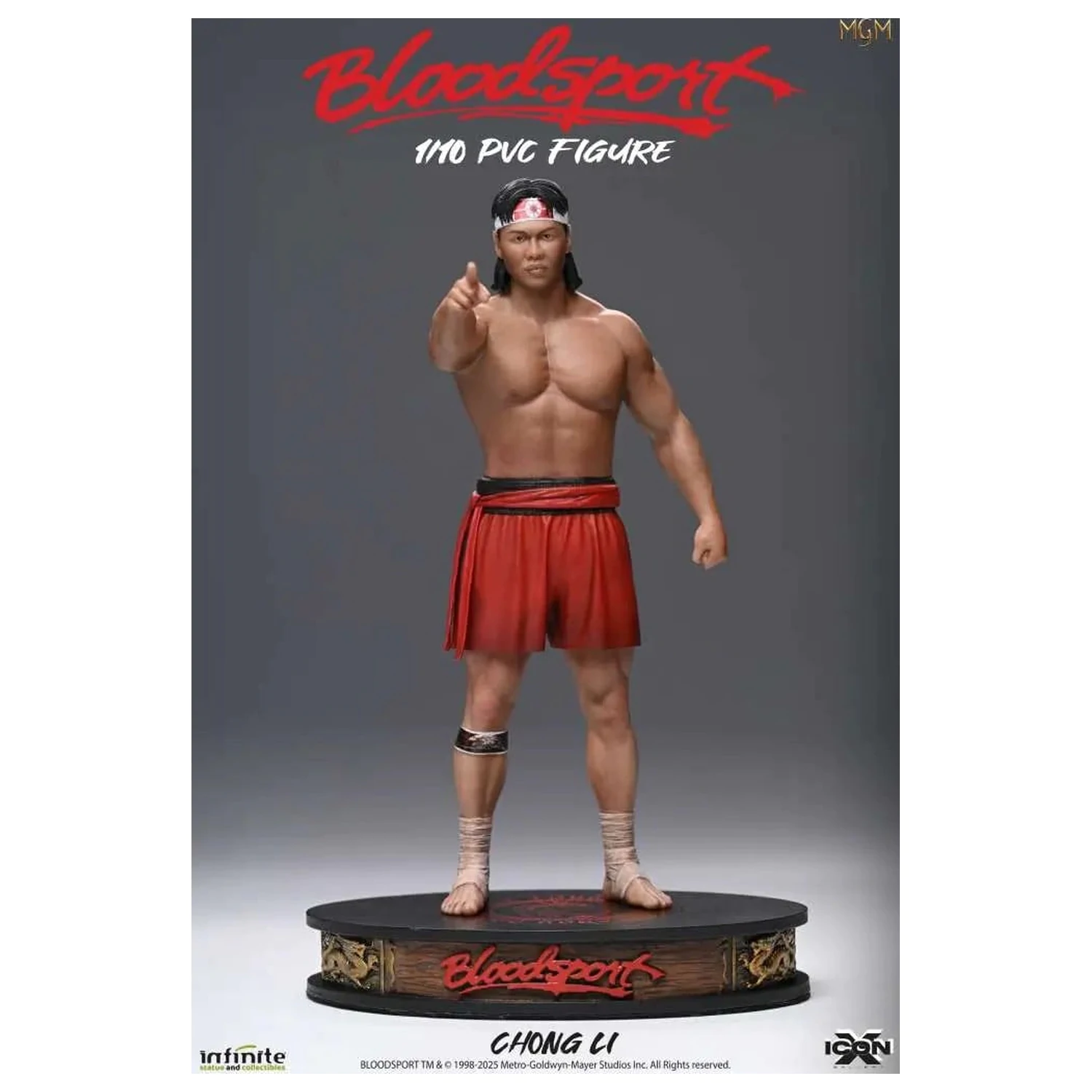 Bloodsport Chong Li figura 1/10 Icon X 19.8cm fotografija izdelka