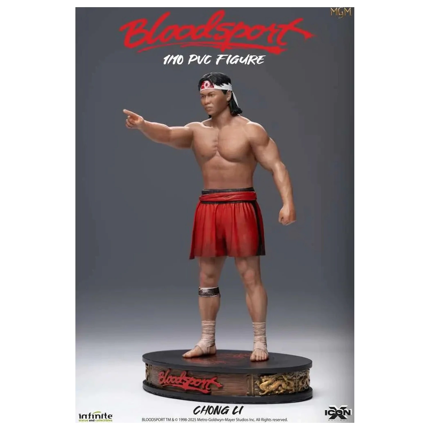 Bloodsport Chong Li figura 1/10 Icon X 19.8cm fotografija izdelka