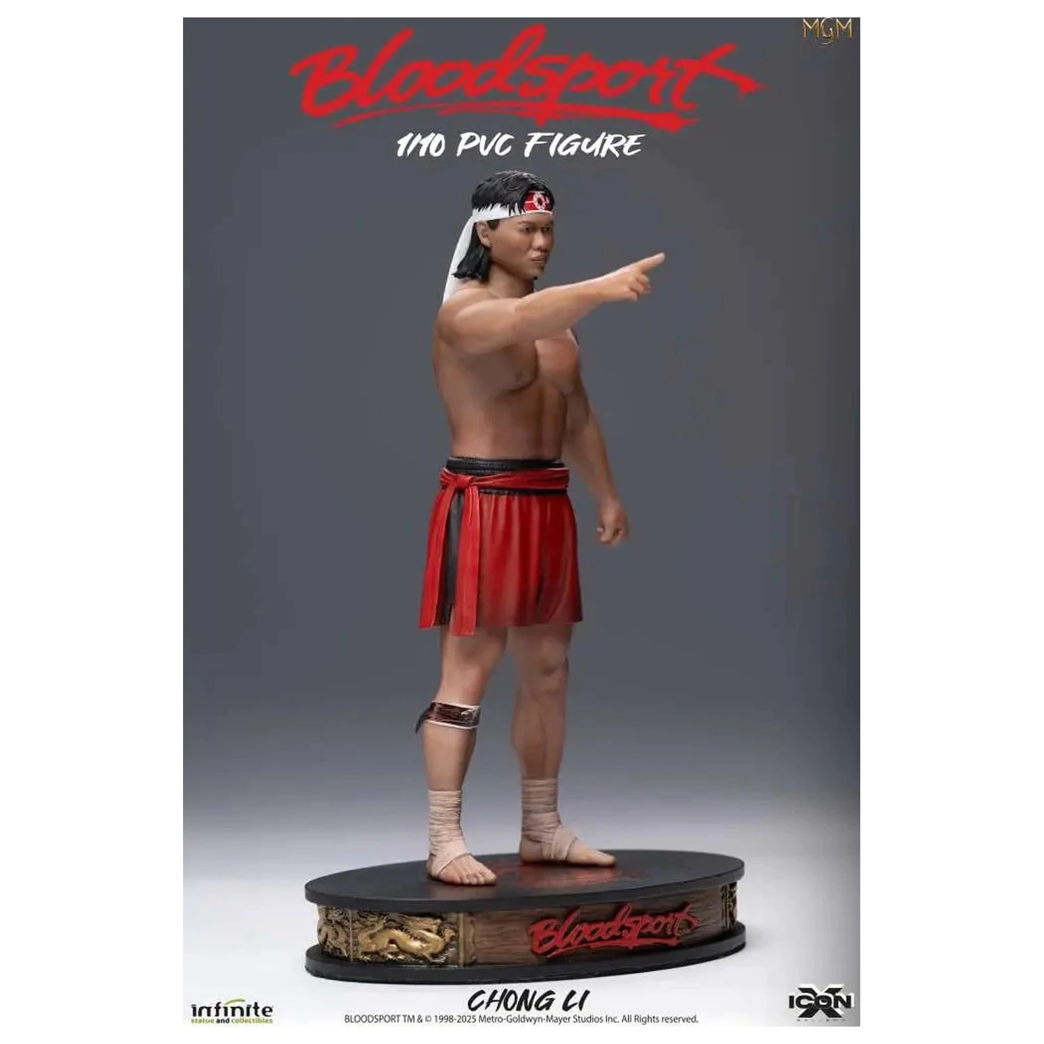 Bloodsport Chong Li figura 1/10 Icon X 19.8cm fotografija izdelka