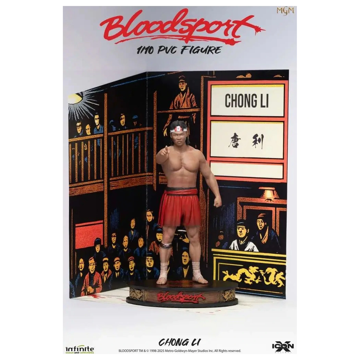 Bloodsport Chong Li figura 1/10 Icon X 19.8cm fotografija izdelka