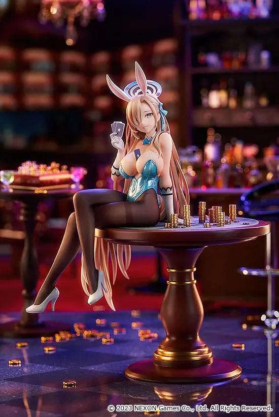 Blue Archive PVC Kip 1/7 Asuna Ichinose (Bunny Girl): Game Playing Ver. 25 cm fotografija izdelka