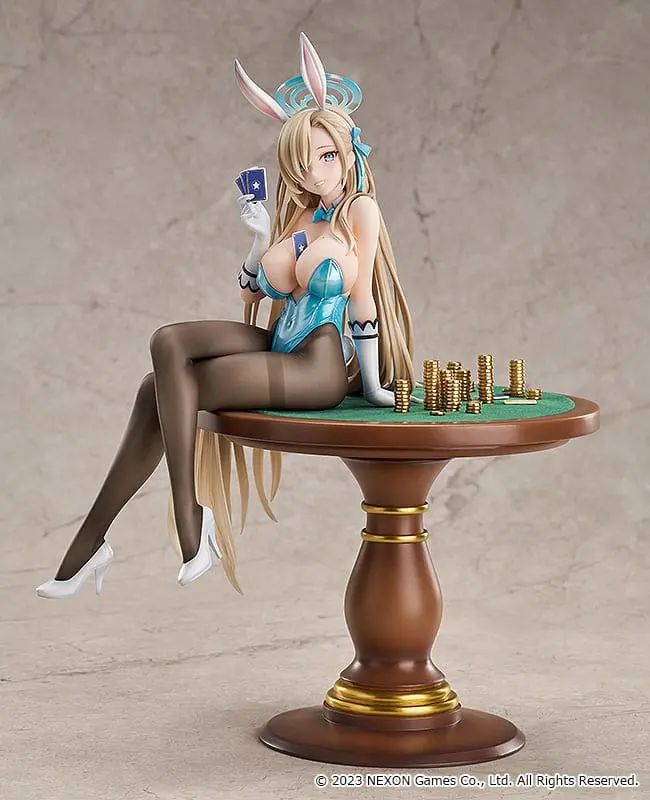 Blue Archive PVC Kip 1/7 Asuna Ichinose (Bunny Girl): Game Playing Ver. 25 cm fotografija izdelka