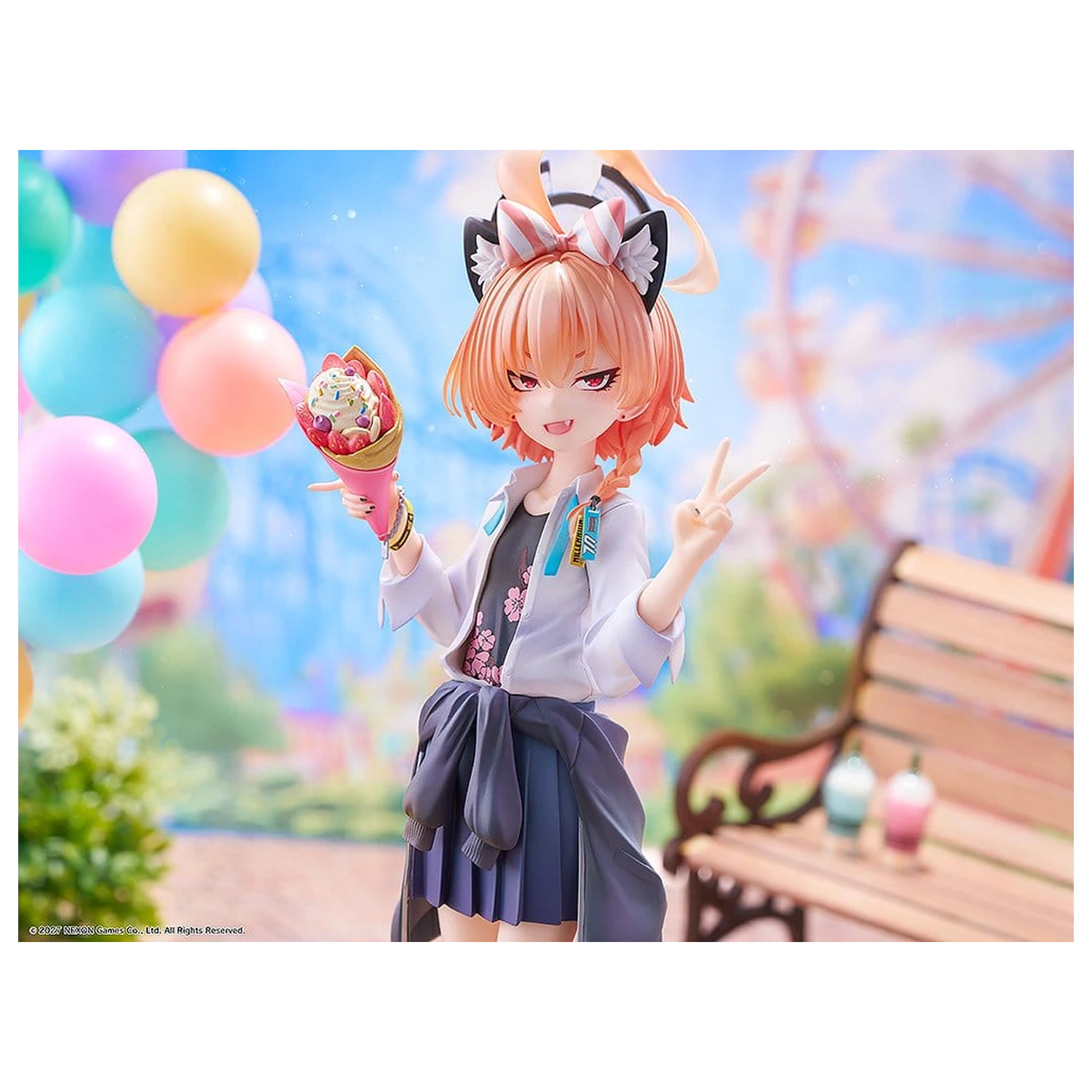 Blue Archive PVC figura 1/7 Neru (School): Memorial Lobby Ver. 22 cm fotografija izdelka