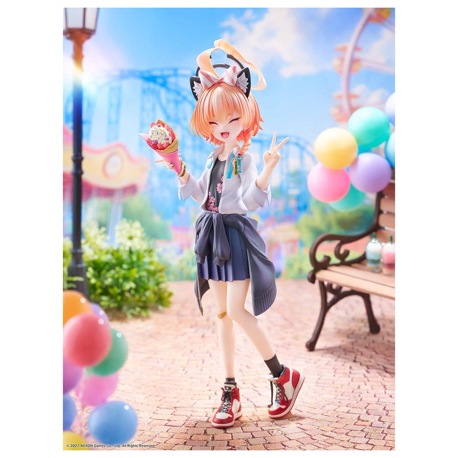 Blue Archive PVC figura 1/7 Neru (School): Memorial Lobby Ver. 22 cm fotografija izdelka