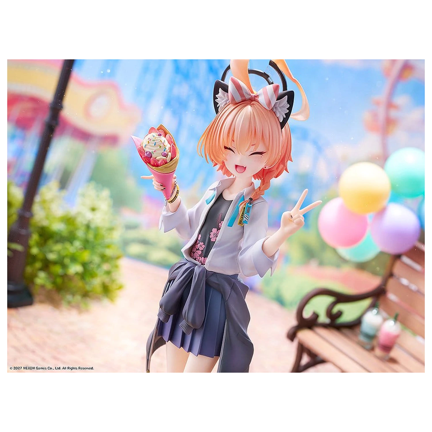 Blue Archive PVC figura 1/7 Neru (School): Memorial Lobby Ver. 22 cm fotografija izdelka