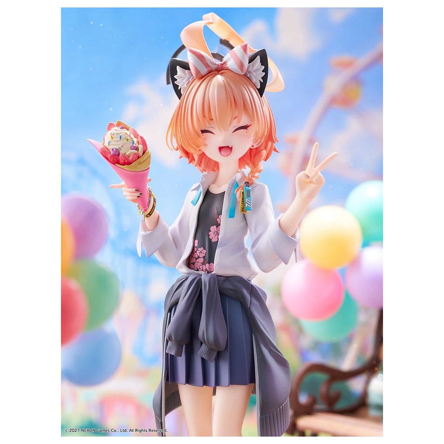 Blue Archive PVC figura 1/7 Neru (School): Memorial Lobby Ver. 22 cm fotografija izdelka