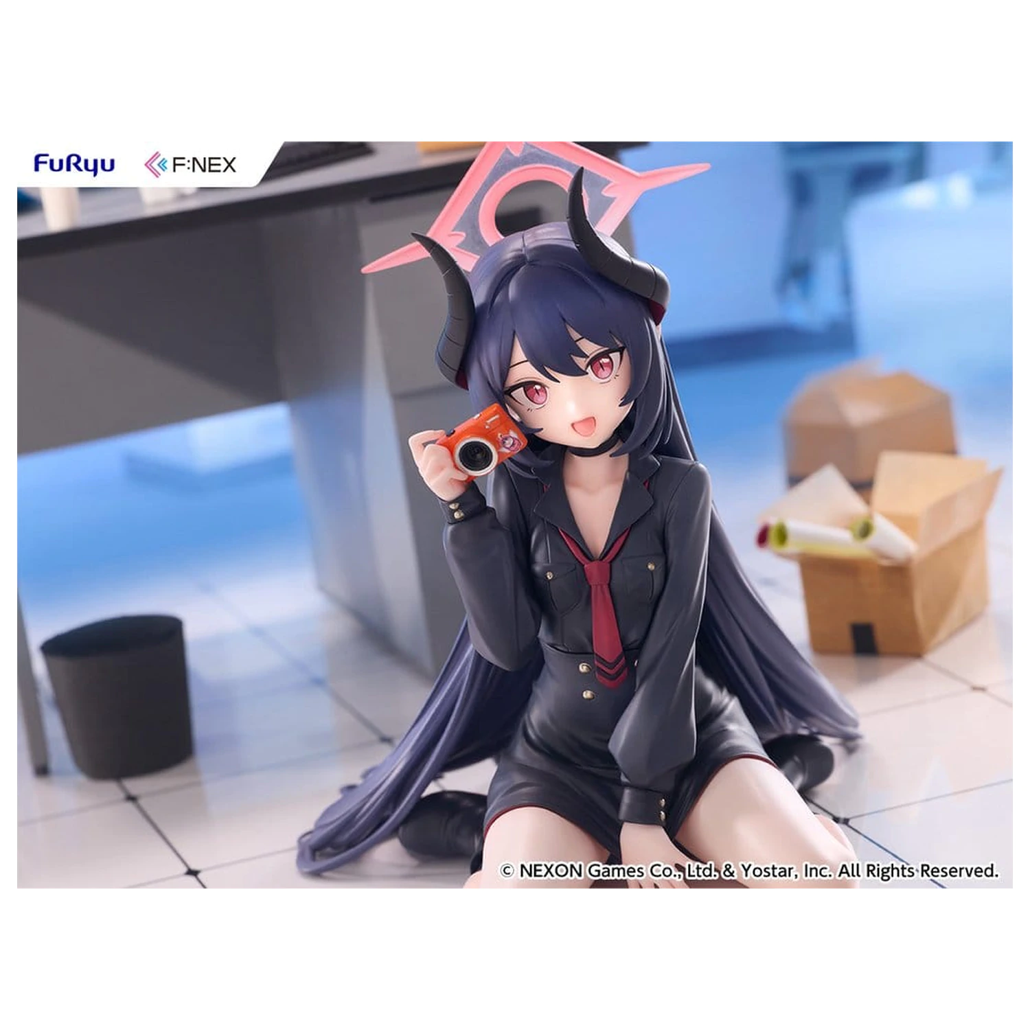Blue Archive F:NEX PVC figura 1/7 Chiaki Memorial lobby Ver. 38 cm fotografija izdelka