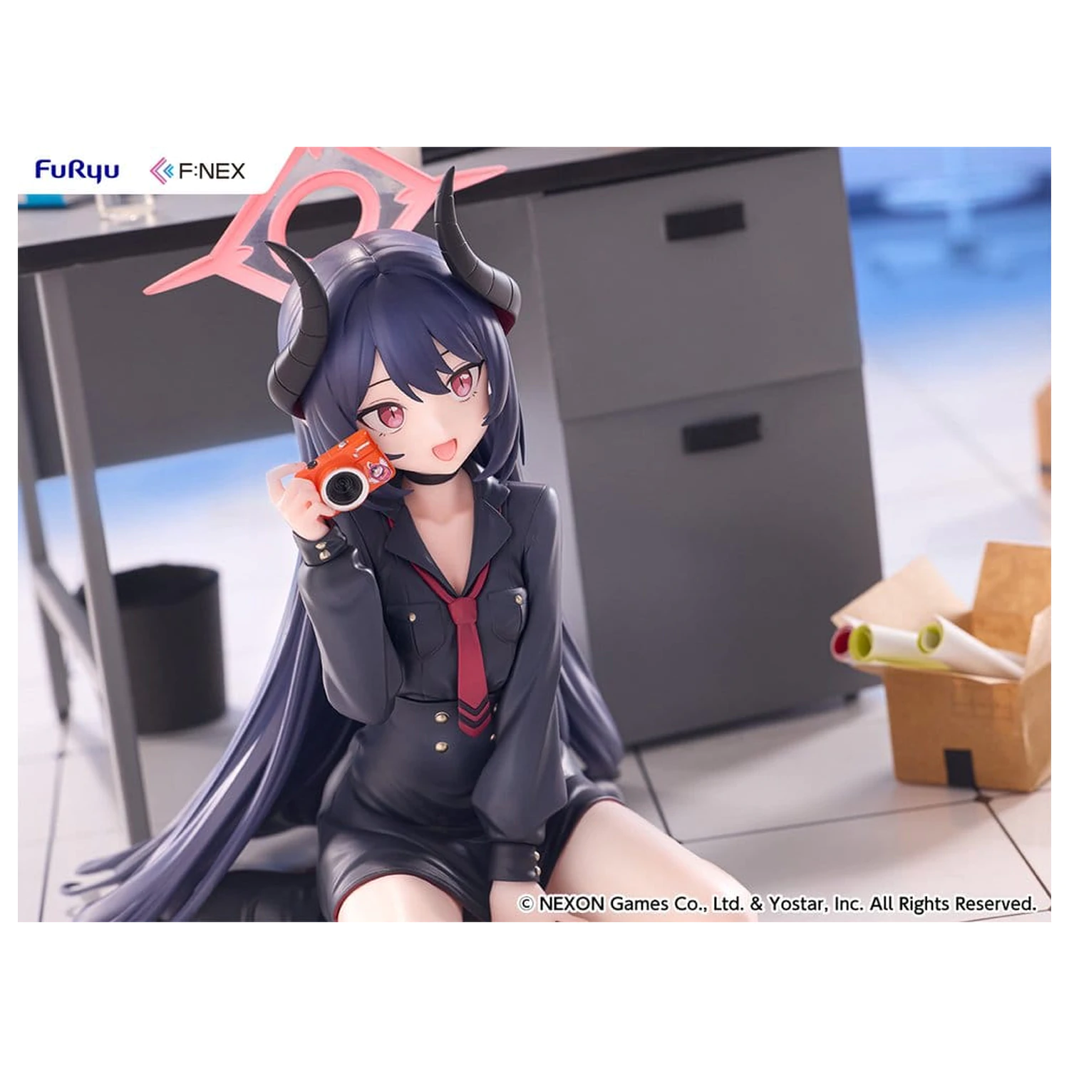 Blue Archive F:NEX PVC figura 1/7 Chiaki Memorial lobby Ver. 38 cm fotografija izdelka