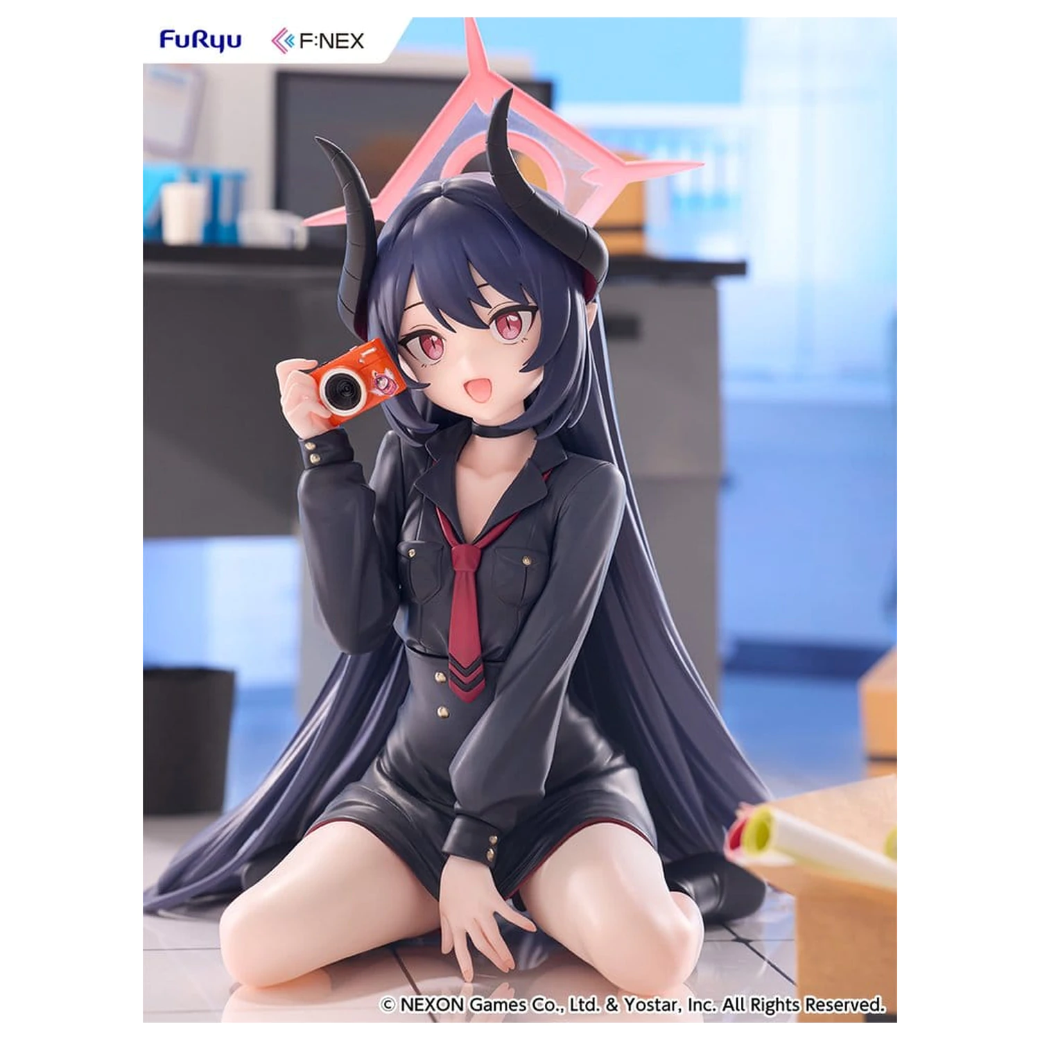 Blue Archive F:NEX PVC figura 1/7 Chiaki Memorial lobby Ver. 38 cm fotografija izdelka