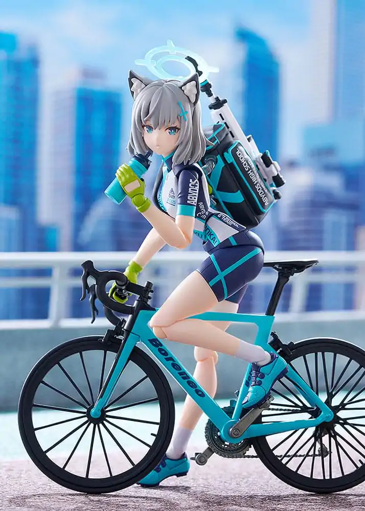 Blue Archive Figma akcijska figura Shiroko Sunaookami Cycling DX Edition 15 cm fotografija izdelka