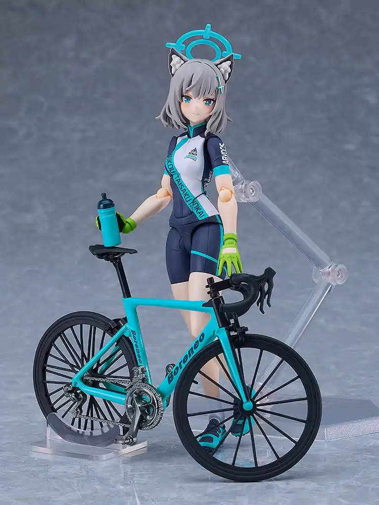 Blue Archive Figma akcijska figura Shiroko Sunaookami Cycling DX Edition 15 cm fotografija izdelka