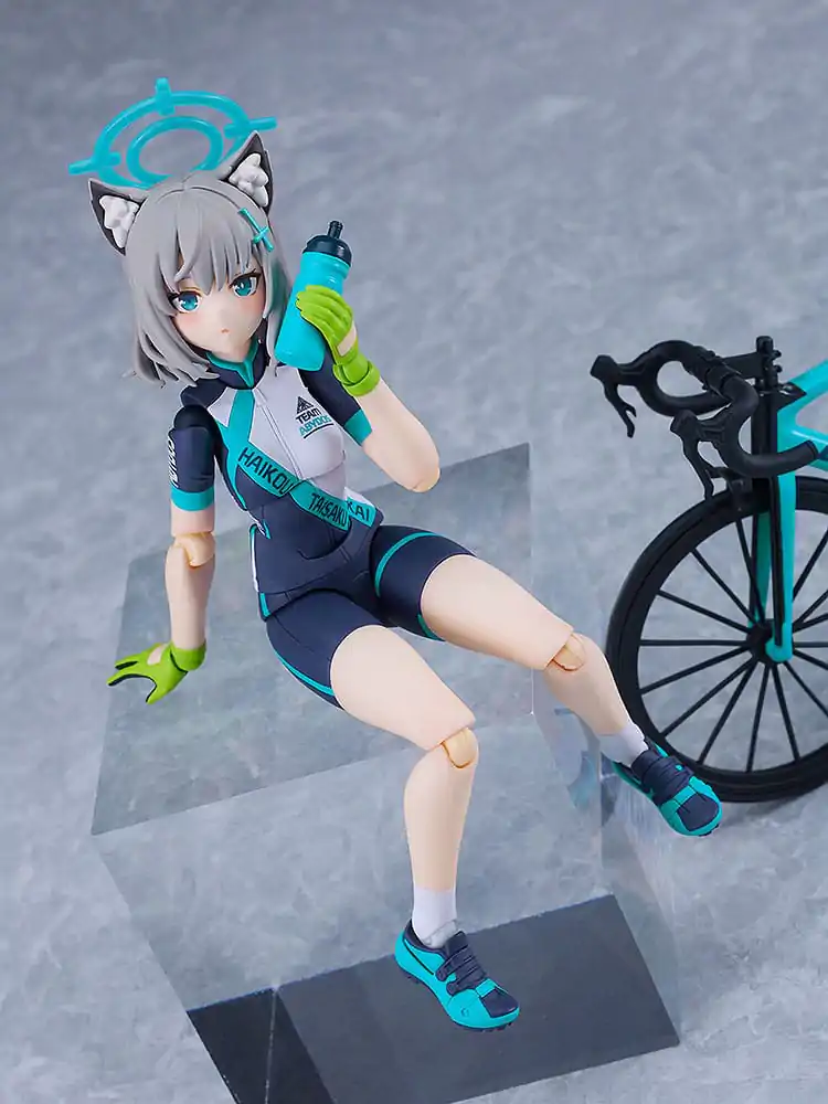 Blue Archive Figma akcijska figura Shiroko Sunaookami Cycling DX Edition 15 cm fotografija izdelka