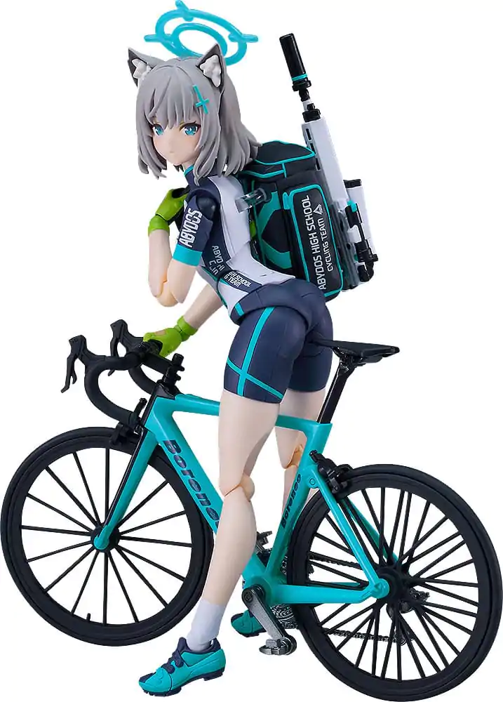 Blue Archive Figma akcijska figura Shiroko Sunaookami Cycling DX Edition 15 cm fotografija izdelka