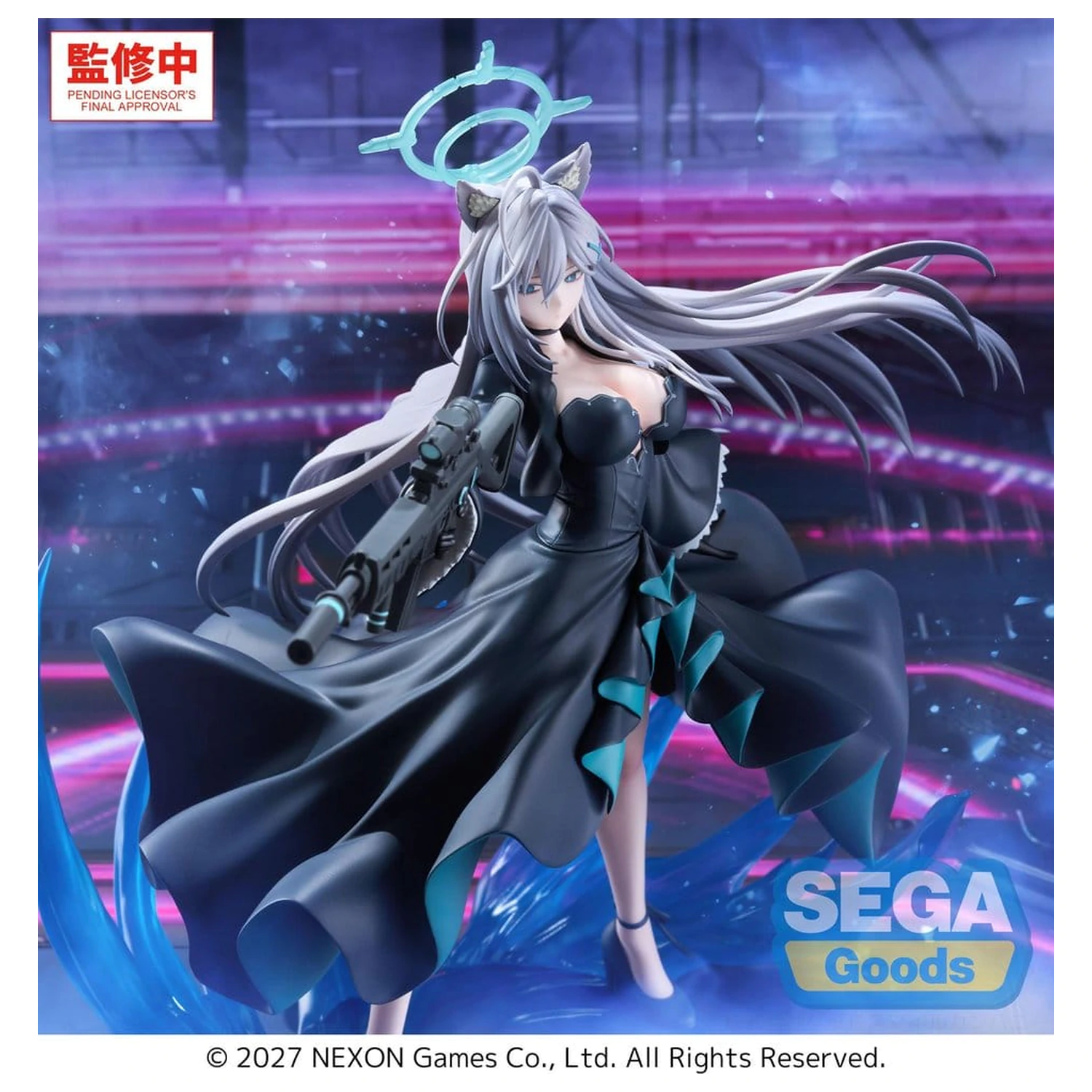 Blue Archive FIGURIZMa PVC figura Shiroko*Terror ~The Decisive Battle of the Ark~ 23 cm fotografija izdelka