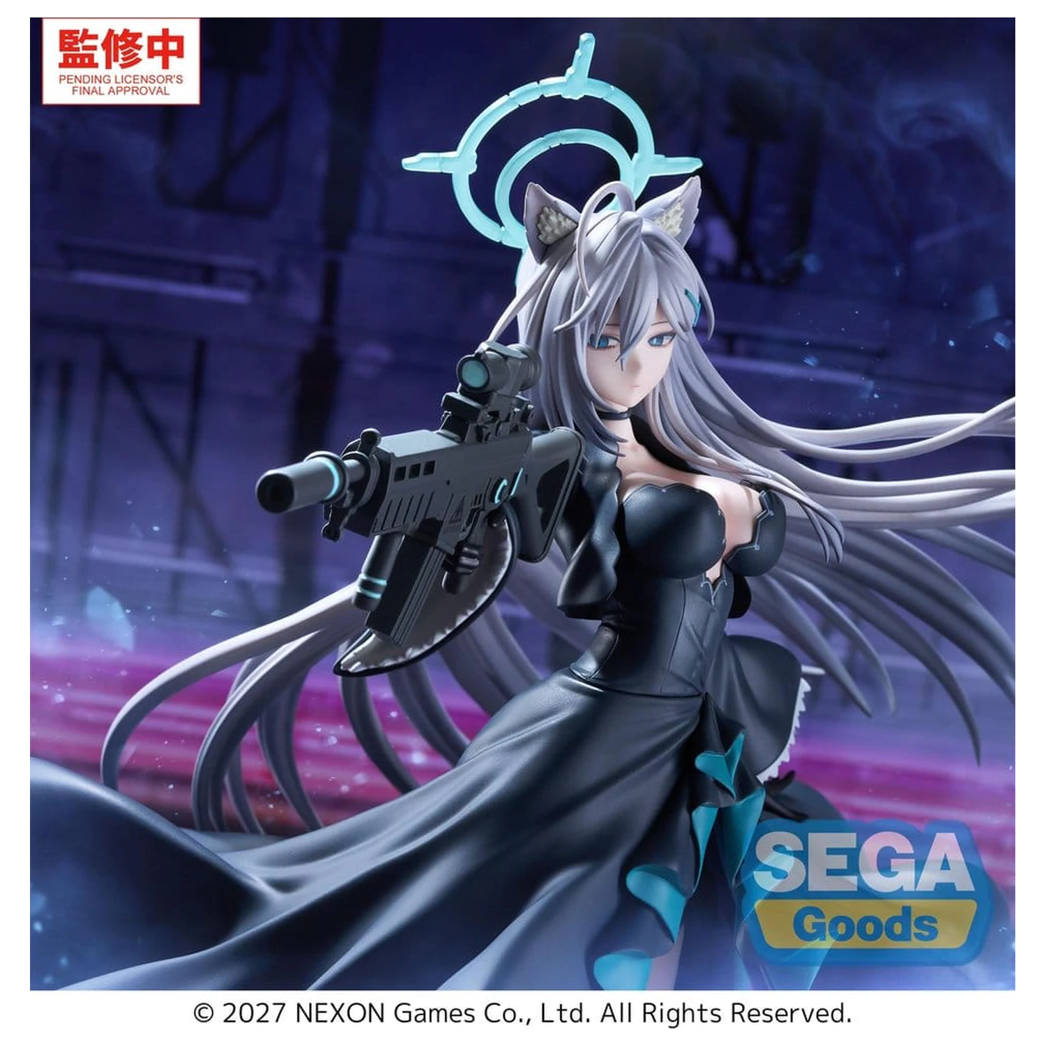 Blue Archive FIGURIZMa PVC figura Shiroko*Terror ~The Decisive Battle of the Ark~ 23 cm fotografija izdelka