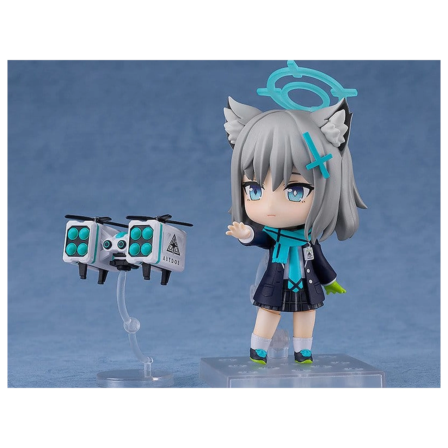 Blue Archive Nendoroid figurica Shiroko Sunaookami (ponovna izdaja) 10 cm fotografija izdelka