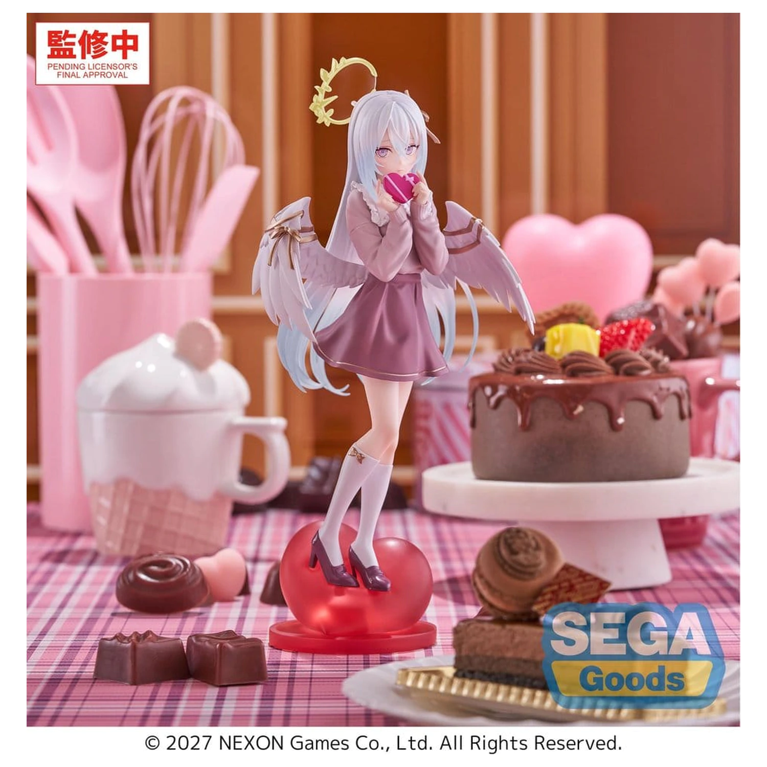 Blue Archive XStellar PVC figura Azusa Happy Valentine!! 21 cm fotografija izdelka
