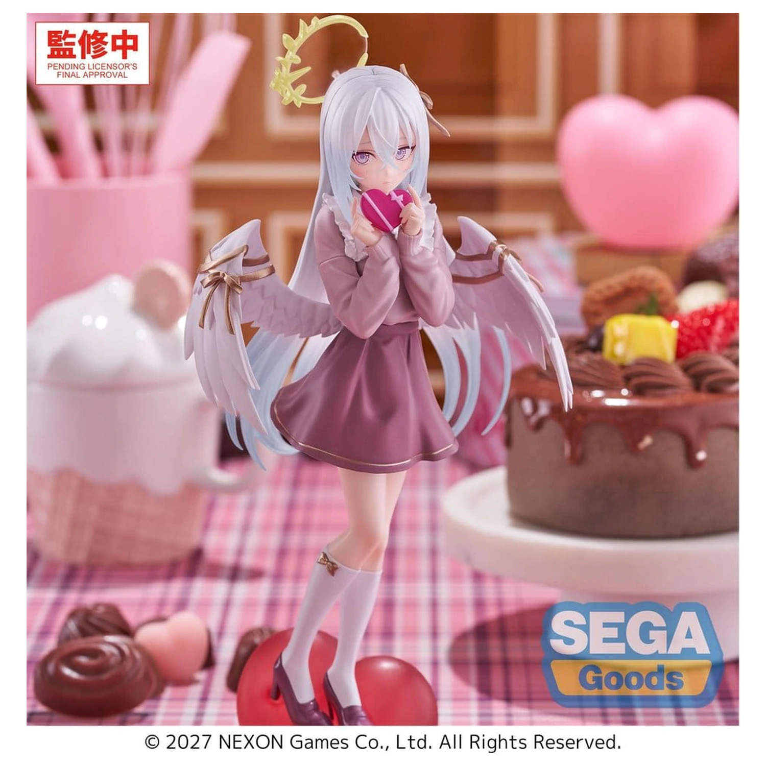 Blue Archive XStellar PVC figura Azusa Happy Valentine!! 21 cm fotografija izdelka