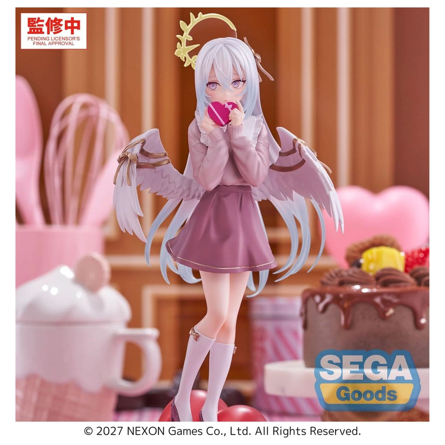Blue Archive XStellar PVC figura Azusa Happy Valentine!! 21 cm fotografija izdelka